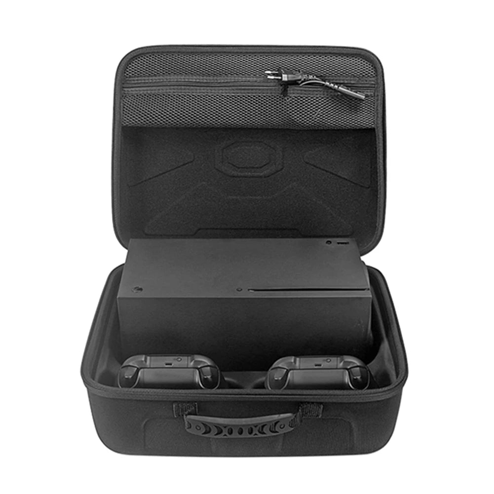 Hard Carrying Case for Xbox Series X Game Console Storage Bag Travel Storage Bag for Wireless Controllers and Accessories