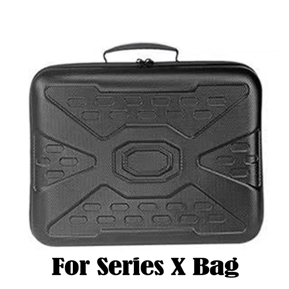 For X Box Xbox Series X S Bag Game Console Gamepad Controller Storage Organizer Travel Suitcase Carry Case Accessory Funda Tool