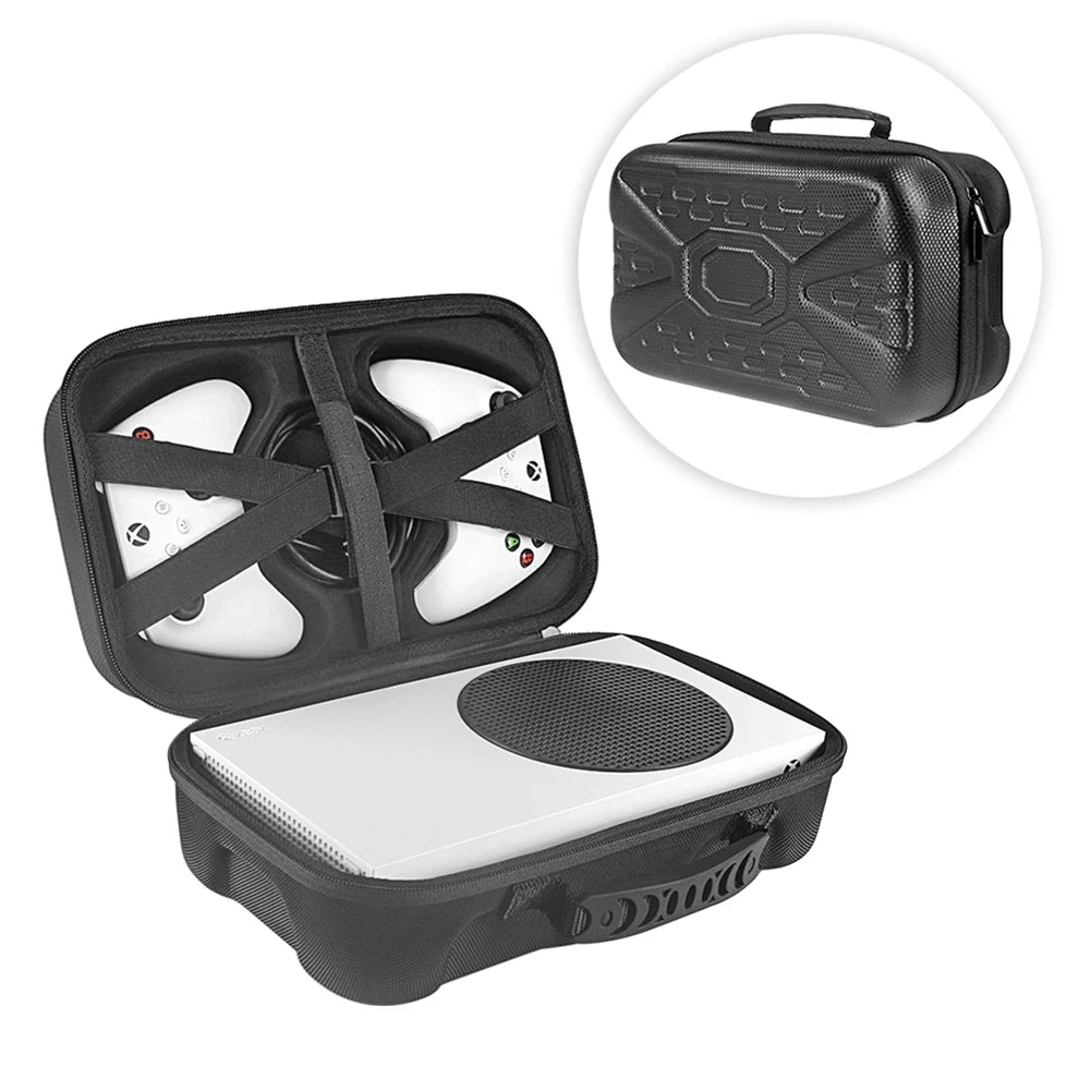 For X Box Xbox Series X S Bag Game Console Gamepad Controller Storage Organizer Travel Suitcase Carry Case Accessory Funda Tool