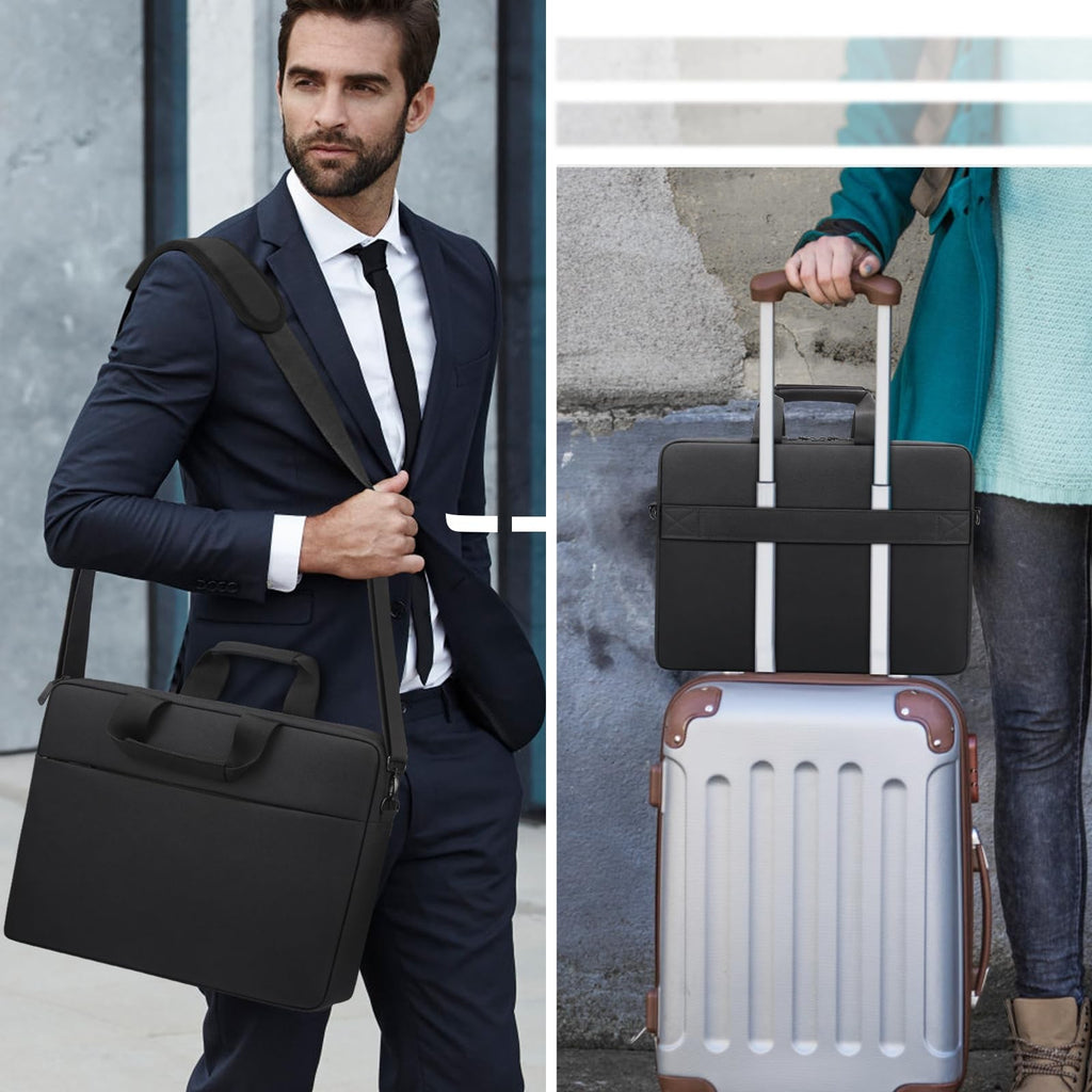 Waterproof Laptop Case Sleeve Messenger Bag with Shoulder Strap for 17 17.3 Inch