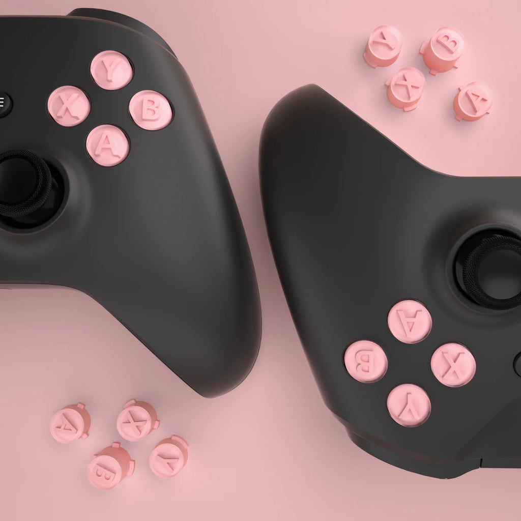 Replacement ABXY Buttons Three-Tone Classic Symbols for Xbox Core Wireless Controller, Xbox One S/X, Elite V1/V2
