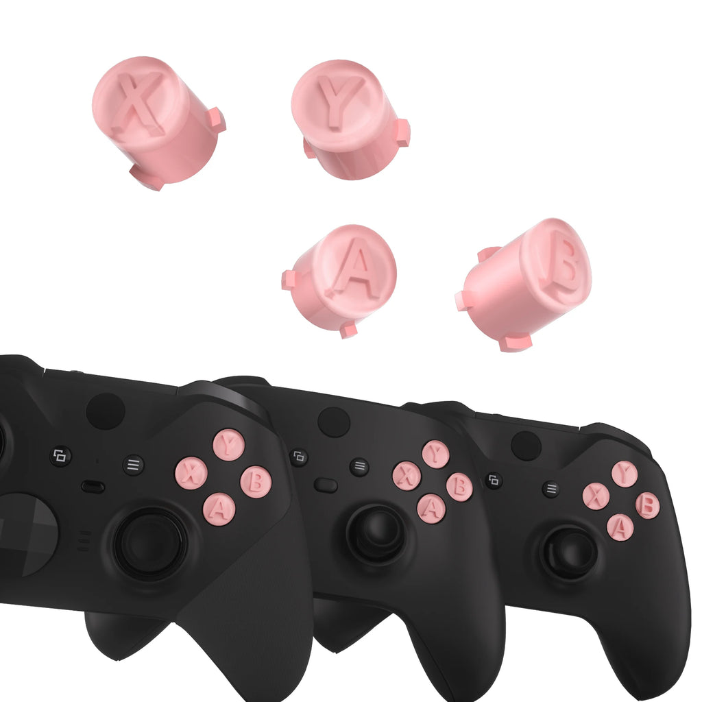 Replacement ABXY Buttons Three-Tone Classic Symbols for Xbox Core Wireless Controller, Xbox One S/X, Elite V1/V2