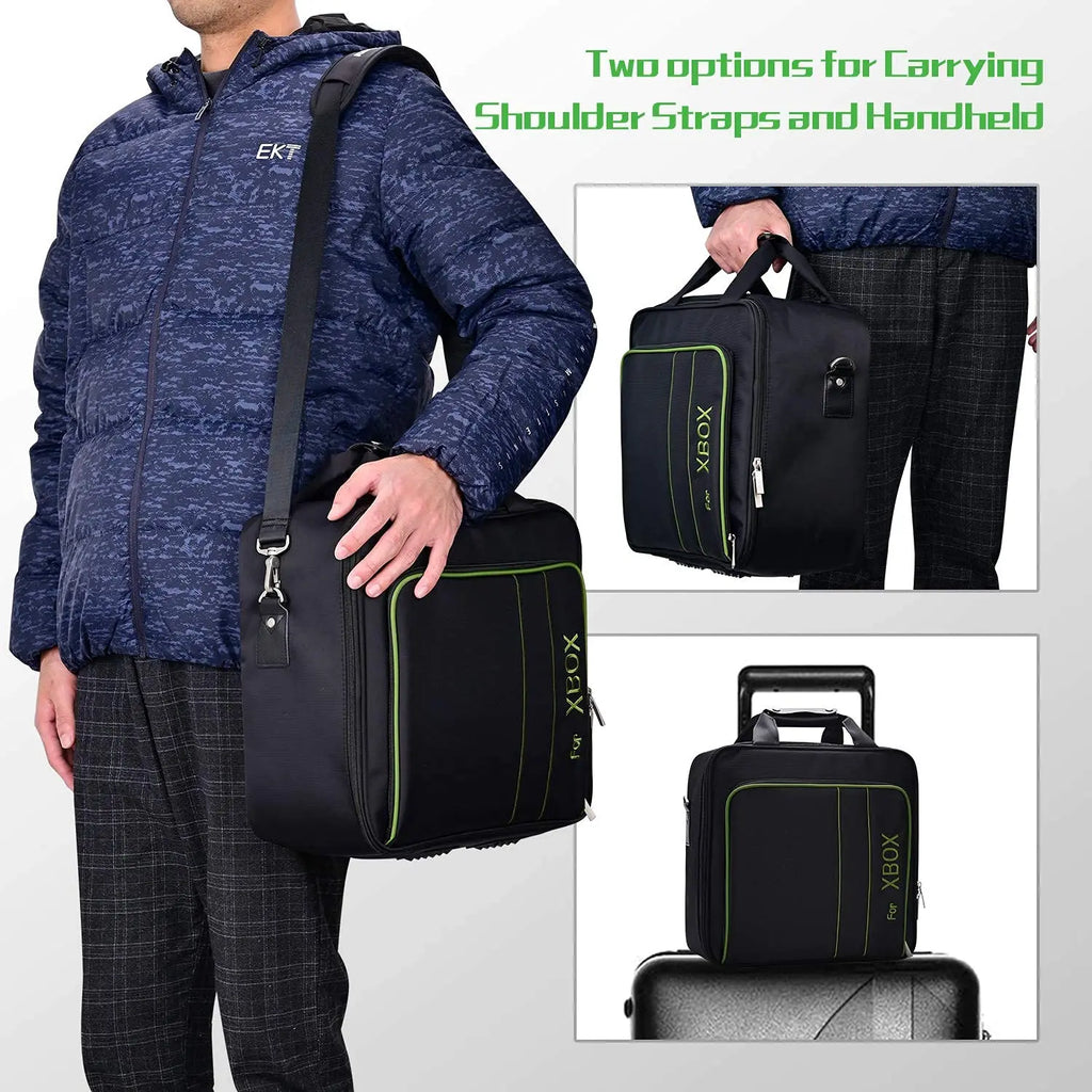 Carrying Case for Xbox Series X S, Xbox Series X Carrying Case Travel, Travel Bag for Xbox Console, Controllers&Otheraccessories